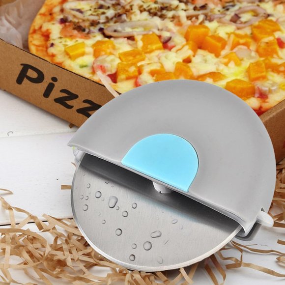 Premium Stainless Steel Food Grade Easy Pizza Cutter Wheel - Picture 3 of 5